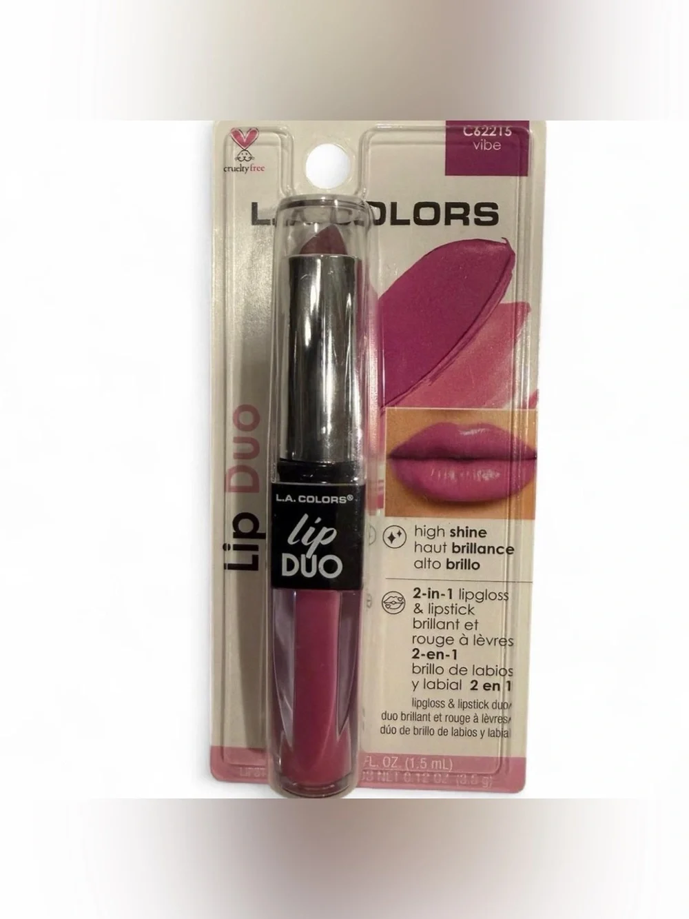 L.A. Colors Lip Duo Pack — 6 Different Shades
